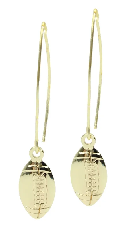 Timeless Jewelry Styles At Wallet-Friendly Prices Football Hoop Earring