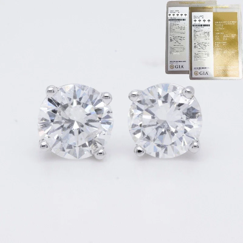 Limited Stock On Premium Jewelry At Low Prices GIA 14k White Gold Round Diamond Basket Stud Earrings 1.32ctw F I1 / F I2 CERTS Limited Stock On Premium Jewelry At Low Prices GIA 14k White Gold Round Diamond Basket Stud Earrings 1.32ctw F I1 / F I2 CERTS