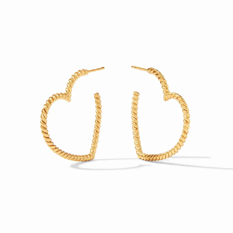 Make Every Moment Shine – Jewelry Discounts Available Julie Vos Esme Heart Hoop