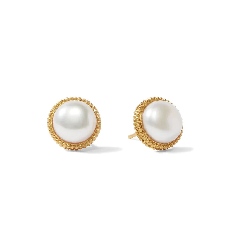 Special Deals On Handcrafted And Designer Jewelry Julie Vos Fleur-de-Lis Pearl Studs Special Deals On Handcrafted And Designer Jewelry Julie Vos Fleur-de-Lis Pearl Studs