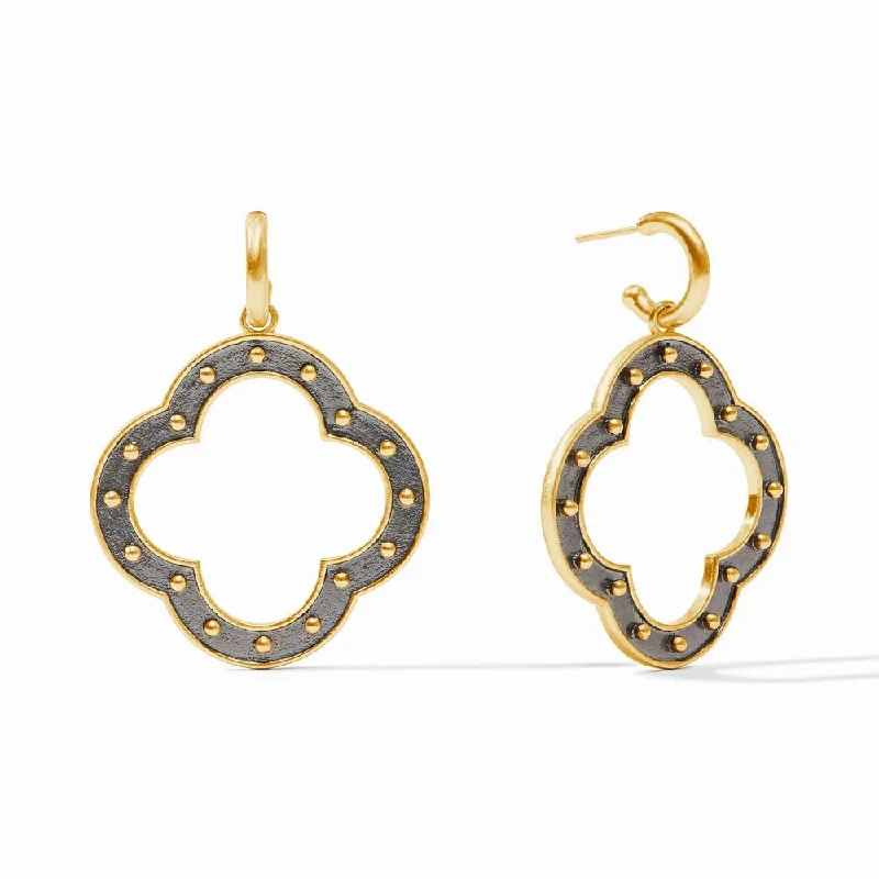 Best-Selling Jewelry Styles Now At Exclusive Discounts Julie Vos SoHo Statement Hoop & Charm Earrings