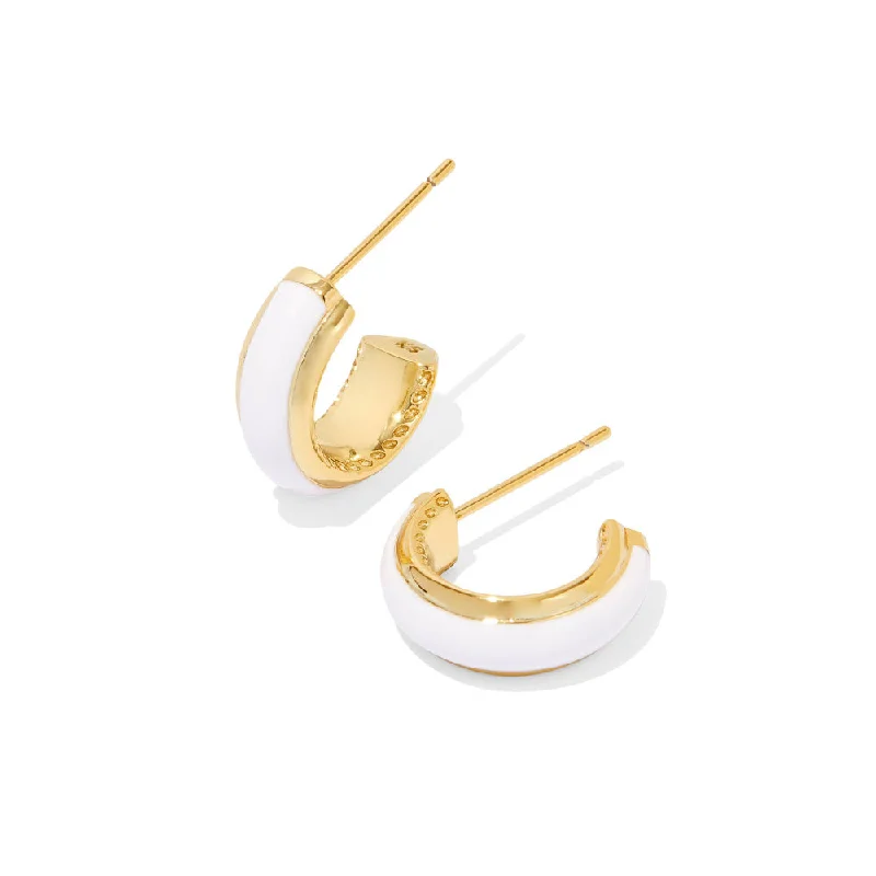 Exclusive Jewelry Sale – Shine For Less Kendra Scott Ainsley Huggie Earrings