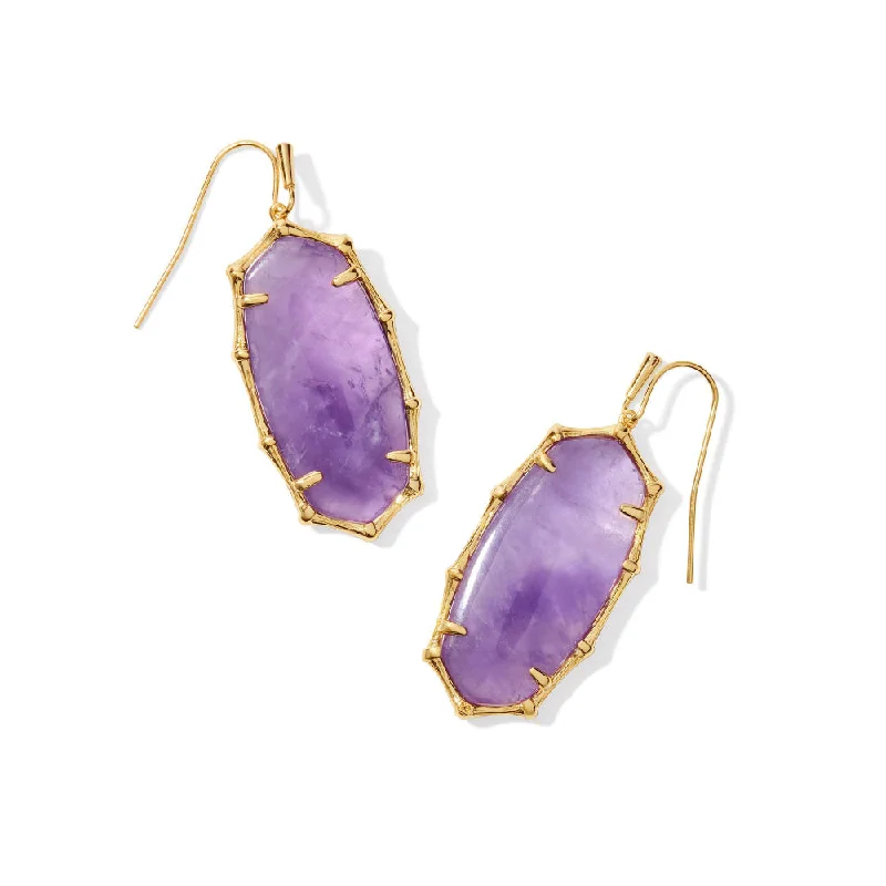 Exclusive Jewelry Offers – Shine For Less Kendra Scott Elle Bamboo Frame Drop Earrings - Dark Purple Amethyst Exclusive Jewelry Offers – Shine For Less Kendra Scott Elle Bamboo Frame Drop Earrings - Dark Purple Amethyst