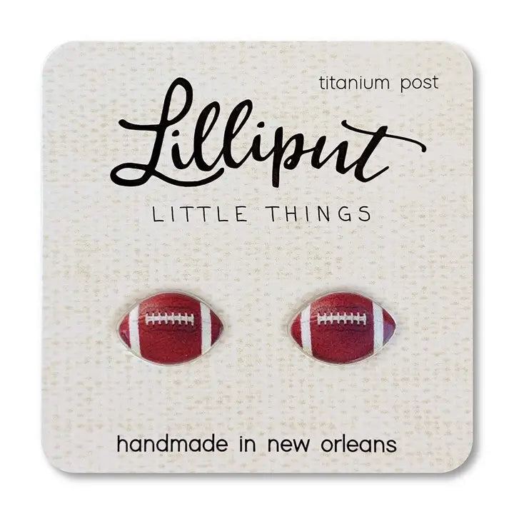 The Jewelry Sale You've Been Waiting For Is Here Lilliput Little Things Football Earrings The Jewelry Sale You've Been Waiting For Is Here Lilliput Little Things Football Earrings