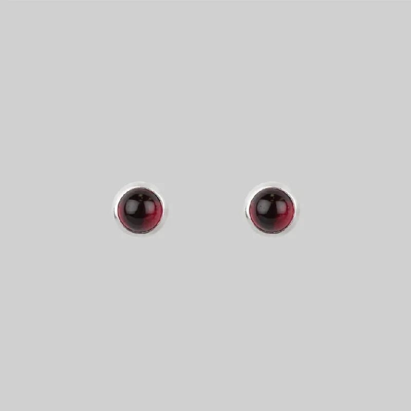 Dazzling Deals On Necklaces, Bracelets, And More LUST. Garnet Earrings  - 4mm