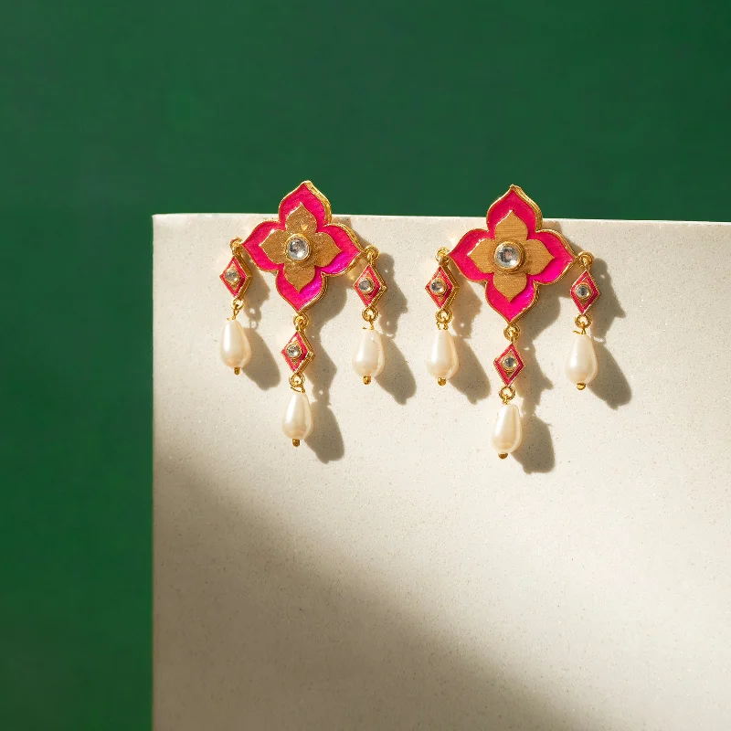 The Jewelry Sale You've Been Waiting For Is Here Main Apni Favourite hun Fuschia Pink Truck Art Earrings The Jewelry Sale You've Been Waiting For Is Here Main Apni Favourite hun Fuschia Pink Truck Art Earrings