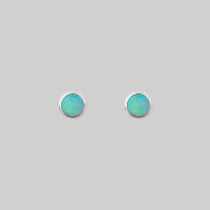Seasonal Jewelry Sale – Upgrade Your Style Today MERMAID TEARS. Blue Opal Earrings