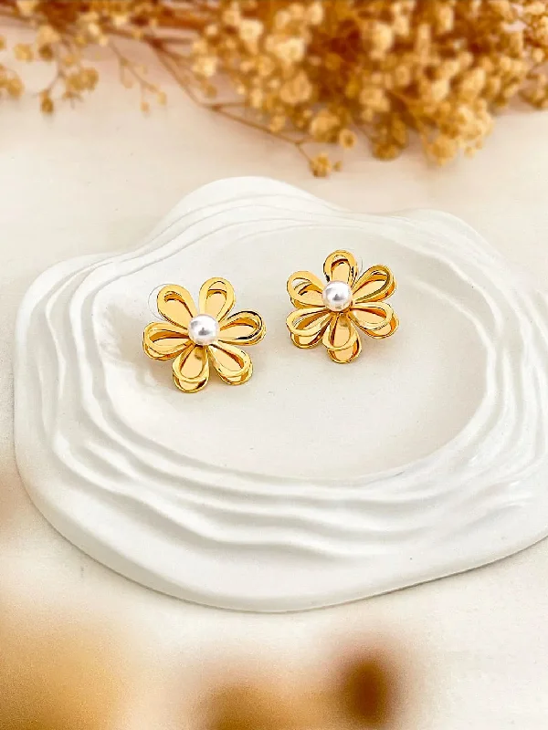 Get The Sparkle You Love At Prices You Adore Minimalist Forest Style Floral Stud Earrings Get The Sparkle You Love At Prices You Adore Minimalist Forest Style Floral Stud Earrings