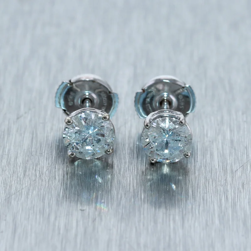 Best-Selling Jewelry Now Available At Special Deals Modern 14k White Gold 1.98ctw Diamond Stud Earrings Best-Selling Jewelry Now Available At Special Deals Modern 14k White Gold 1.98ctw Diamond Stud Earrings
