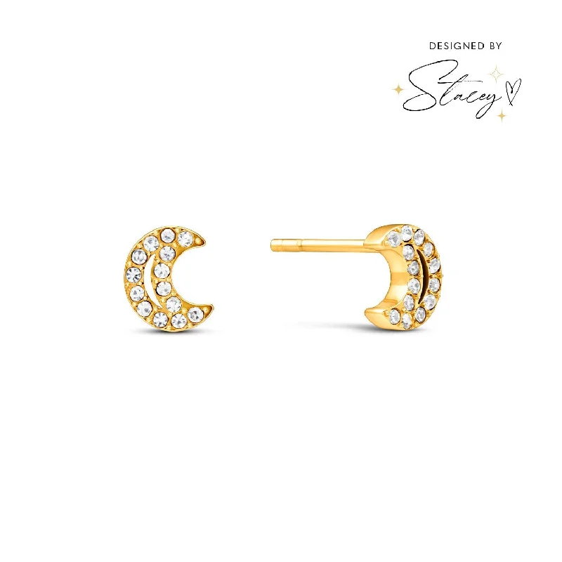 Timeless Jewelry Styles At Wallet-Friendly Prices Moon and Back Moon Stud Earrings (Gold) Timeless Jewelry Styles At Wallet-Friendly Prices Moon and Back Moon Stud Earrings (Gold)