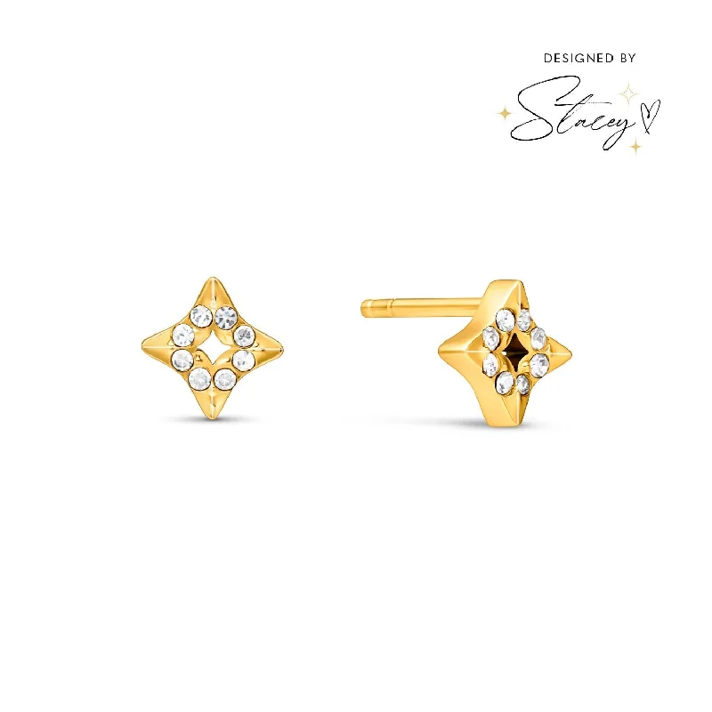 Jewelry Flash Sale – Stylish Designs At Unbeatable Rates Moon and Back Star Stud Earrings (Gold) Jewelry Flash Sale – Stylish Designs At Unbeatable Rates Moon and Back Star Stud Earrings (Gold)