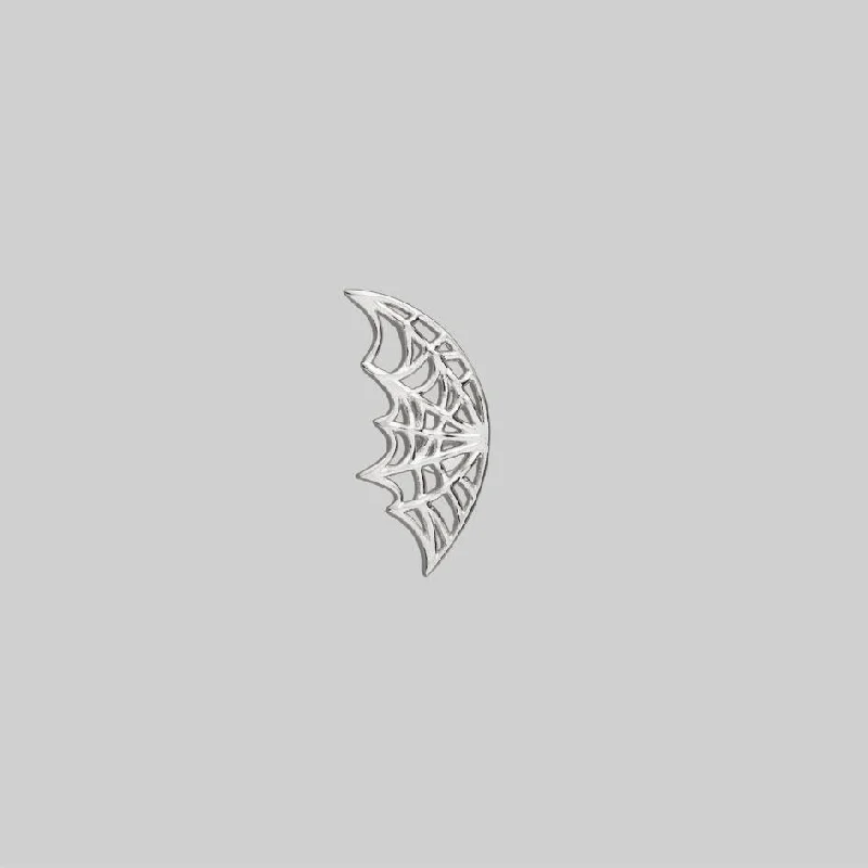 Limited-Time Jewelry Sale – Don't Miss These Deals NARCISSA. Silver Web Stud Earring - Helix