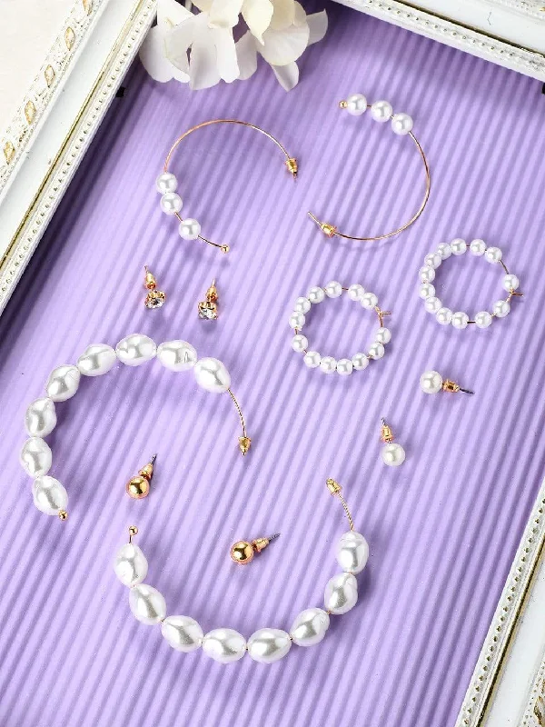 Luxury Jewelry Sale – Elegant Styles At Unbeatable Prices Rubans Gold Plated Handcrafted Set of 6 Earrings Luxury Jewelry Sale – Elegant Styles At Unbeatable Prices Rubans Gold Plated Handcrafted Set of 6 Earrings