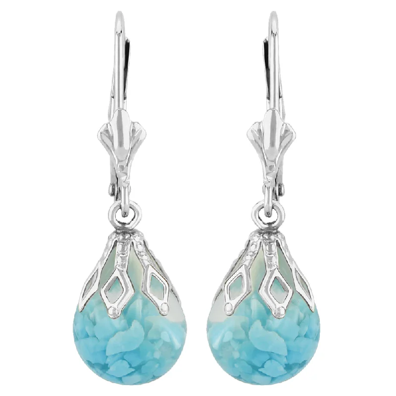 Jewelry Deals That Outshine The Rest Silver and Turquoise Drop Earrings