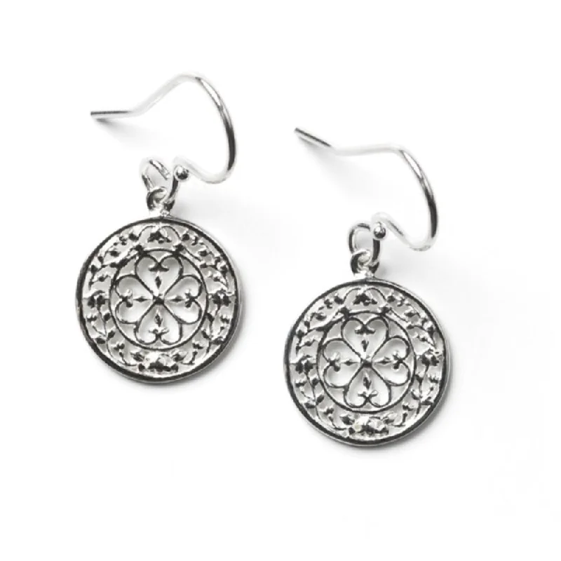 Affordable Glamour – Must-Have Jewelry At Special Rates Sterling Silver Floral Heart Scroll Earrings Affordable Glamour – Must-Have Jewelry At Special Rates Sterling Silver Floral Heart Scroll Earrings