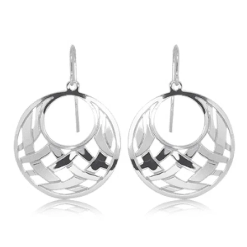 Don't Miss These Dazzling Jewelry Discounts Sterling Silver Open Weave Dangle Earrings Don't Miss These Dazzling Jewelry Discounts Sterling Silver Open Weave Dangle Earrings