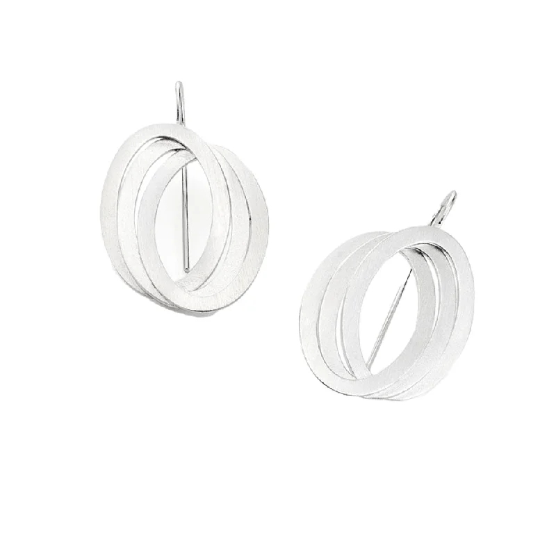 Luxury Meets Affordability – Jewelry Sale Now Live Sterling Silver Triple Oval Link Earrings Luxury Meets Affordability – Jewelry Sale Now Live Sterling Silver Triple Oval Link Earrings