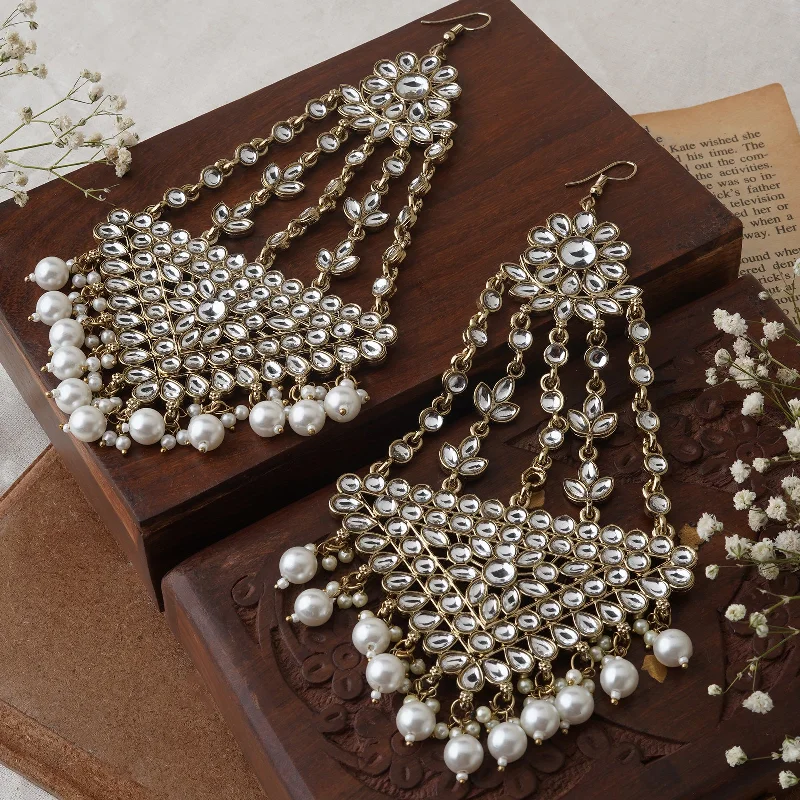 Elevate Your Outfit With Discounted Statement Jewelry Teejh Rahmat Mehendi Earring