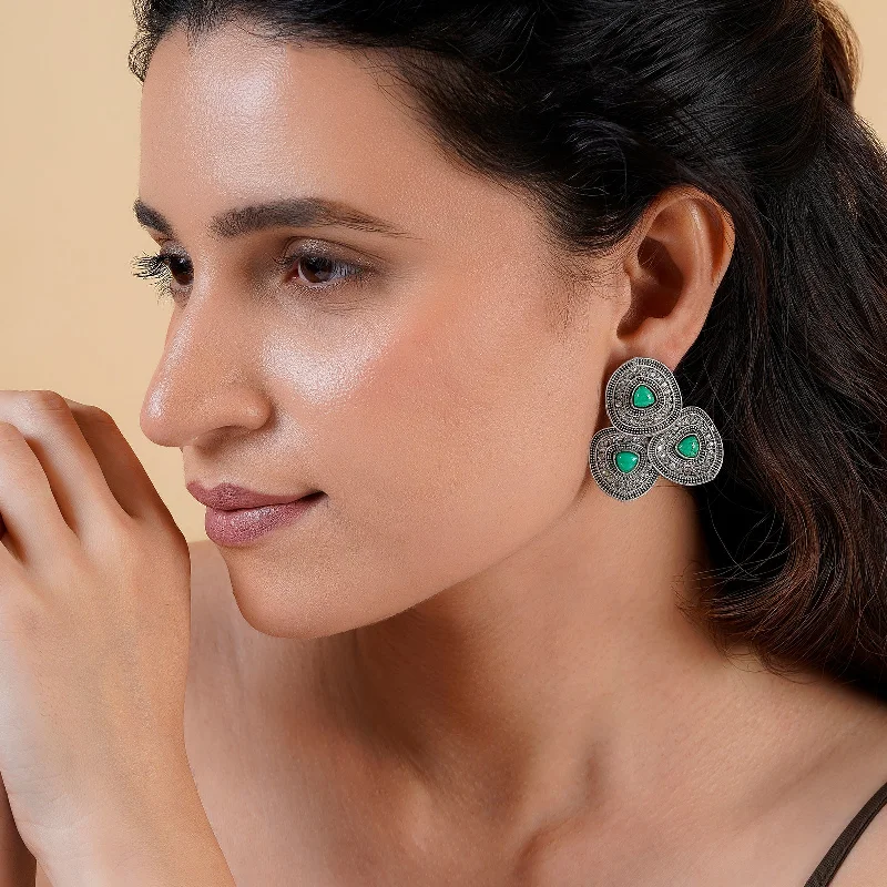 Stunning Jewelry At Even More Stunning Prices Teejh Shyamli Silver Turquoise Stud