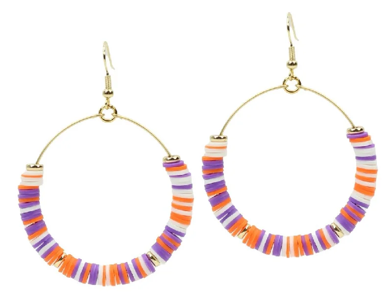 Shine Bright With Our Special Jewelry Promotions The Chloe Earring - Orange + Purple Shine Bright With Our Special Jewelry Promotions The Chloe Earring - Orange + Purple