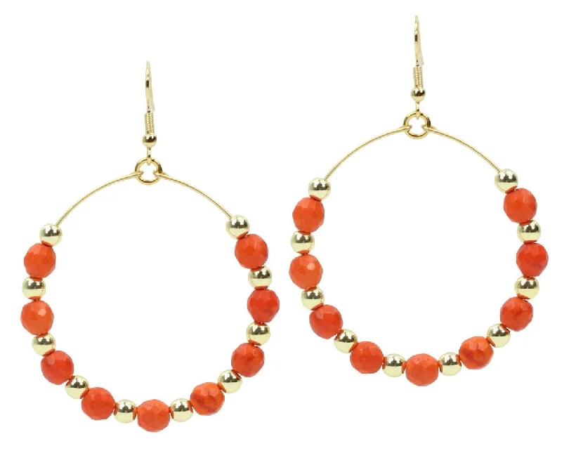 Shop Modern Jewelry Collections With Exclusive Discounts The Chloe Earring - Orange