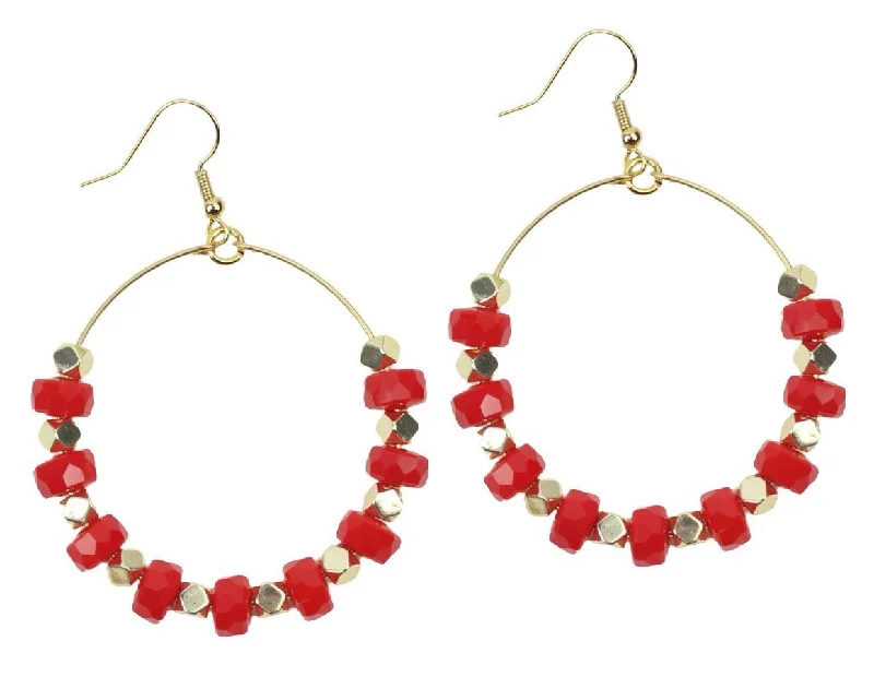Must-Have Jewelry At Irresistible Discounts The Chloe Earring - Red