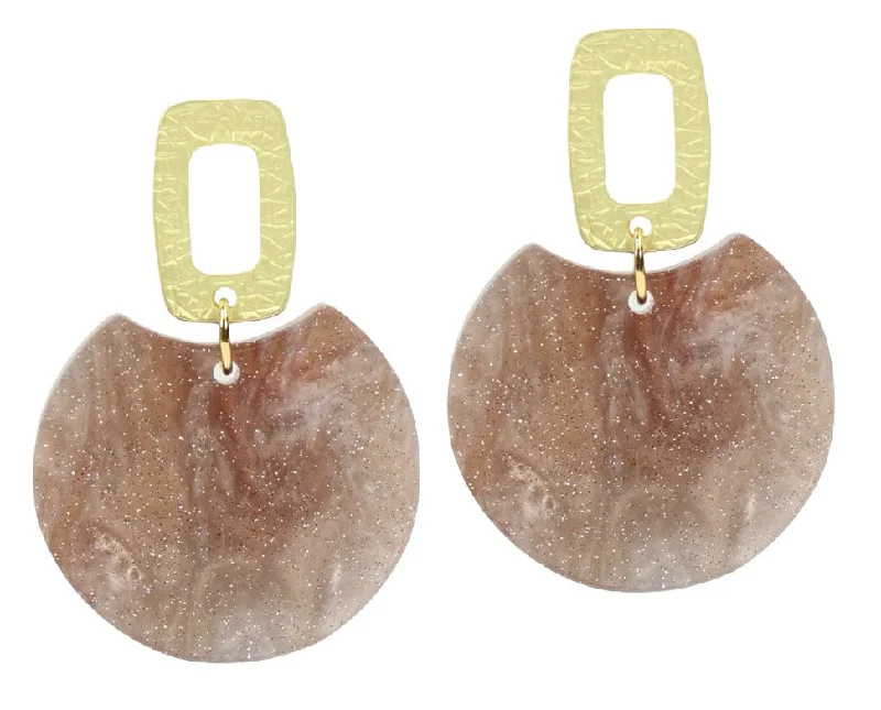 Final Call For Exquisite Jewelry At Reduced Rates The Leighton Earring - Mocha
