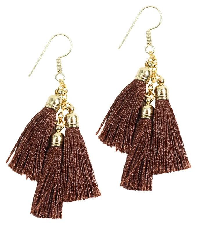 Limited-Time Jewelry Discounts – Shine Without The Splurge The Minnie Earring - Brown Limited-Time Jewelry Discounts – Shine Without The Splurge The Minnie Earring - Brown