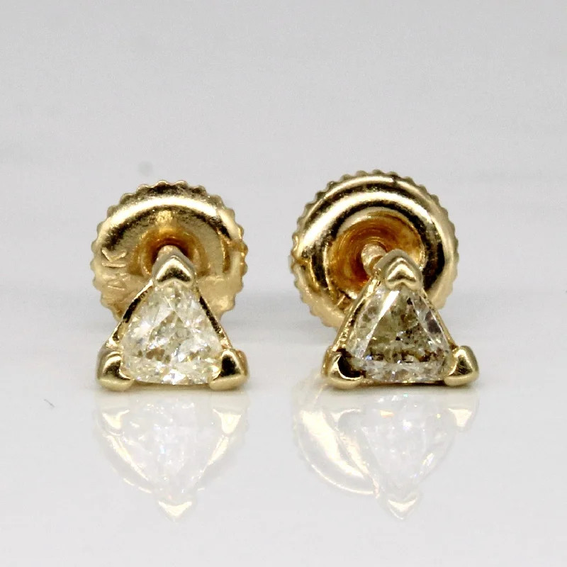 Jewelry Deals That Sparkle – Shop Today Triangle Cut Diamond Earrings | 0.42ctw |