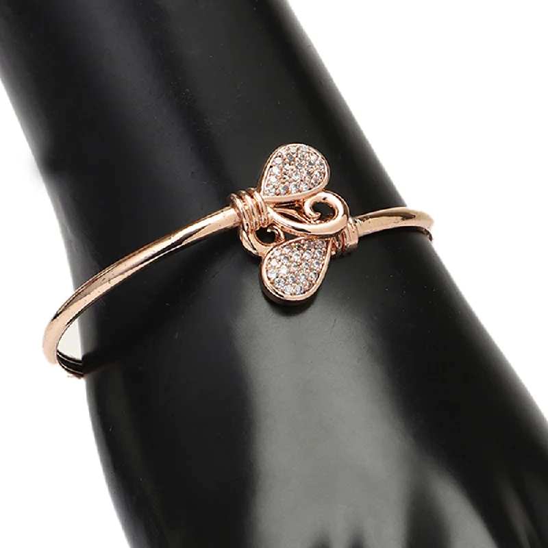 The Jewelry Sale You've Been Waiting For Is Here Etnico Rose Gold Plated CZ Stone Openable Designer Styles Kada Bangles Bracelets for Women & Girls (ADB212RG) The Jewelry Sale You've Been Waiting For Is Here Etnico Rose Gold Plated CZ Stone Openable Designer Styles Kada Bangles Bracelets for Women & Girls (ADB212RG)