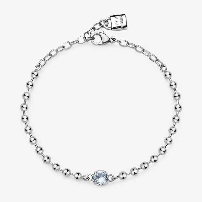 Affordable Elegance – Premium Jewelry At Special Prices Cubic Zirconia Charm Bracelet in Stainless Steel Affordable Elegance – Premium Jewelry At Special Prices Cubic Zirconia Charm Bracelet in Stainless Steel