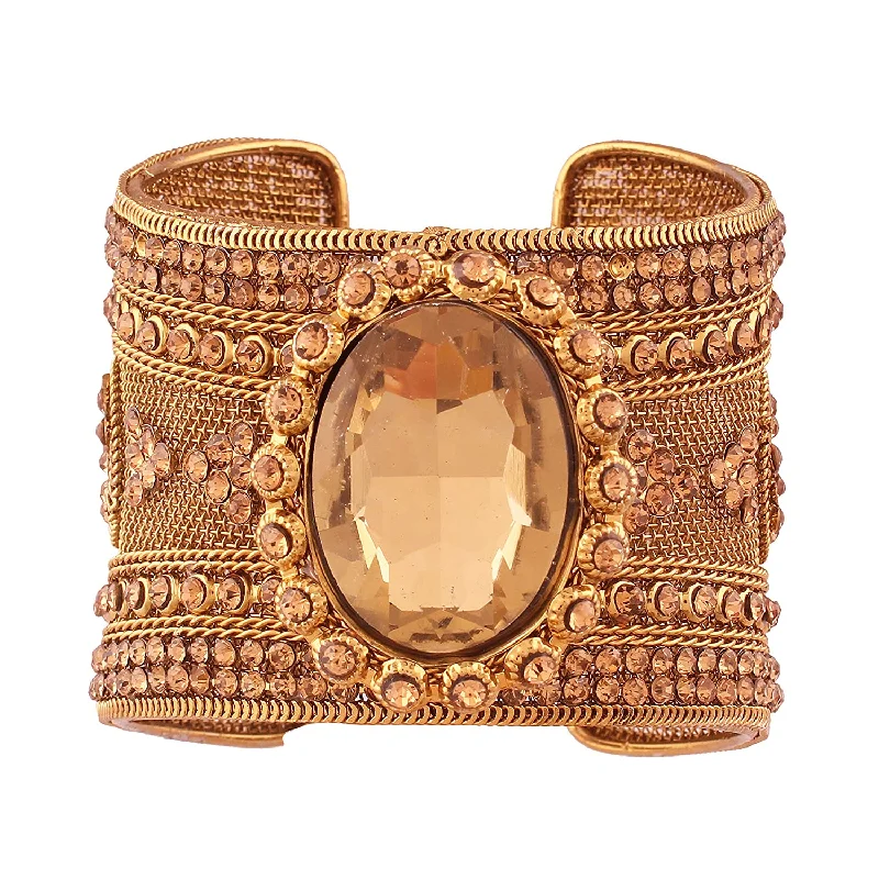 Huge Savings On Timeless Jewelry Collections Etnico Gold-Plated Kada Bangle (Women) - ADB150