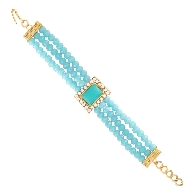 Shop Dazzling Jewelry With Special Promotional Discounts Etnico Gold-Plated Layered Bracelet (Women) - ADB237Sb Shop Dazzling Jewelry With Special Promotional Discounts Etnico Gold-Plated Layered Bracelet (Women) - ADB237Sb