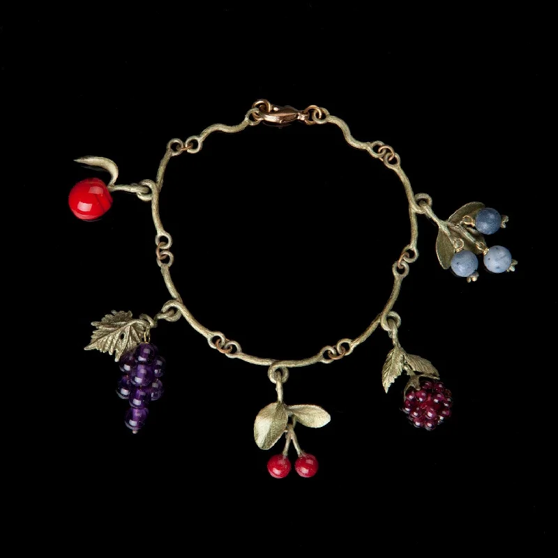 Limited-Time Jewelry Discounts – Shine Without The Splurge Fruit Charm Bracelet