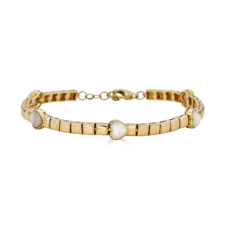 Upgrade Your Collection With Our Limited-Time Jewelry Sale Gold Tile Bracelet