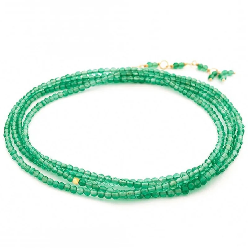 Unique Jewelry For Less – Shop The Sale Now Green Onyx Wrap Bracelet-Necklace - 18k Gold + Green Onyx Unique Jewelry For Less – Shop The Sale Now Green Onyx Wrap Bracelet-Necklace - 18k Gold + Green Onyx