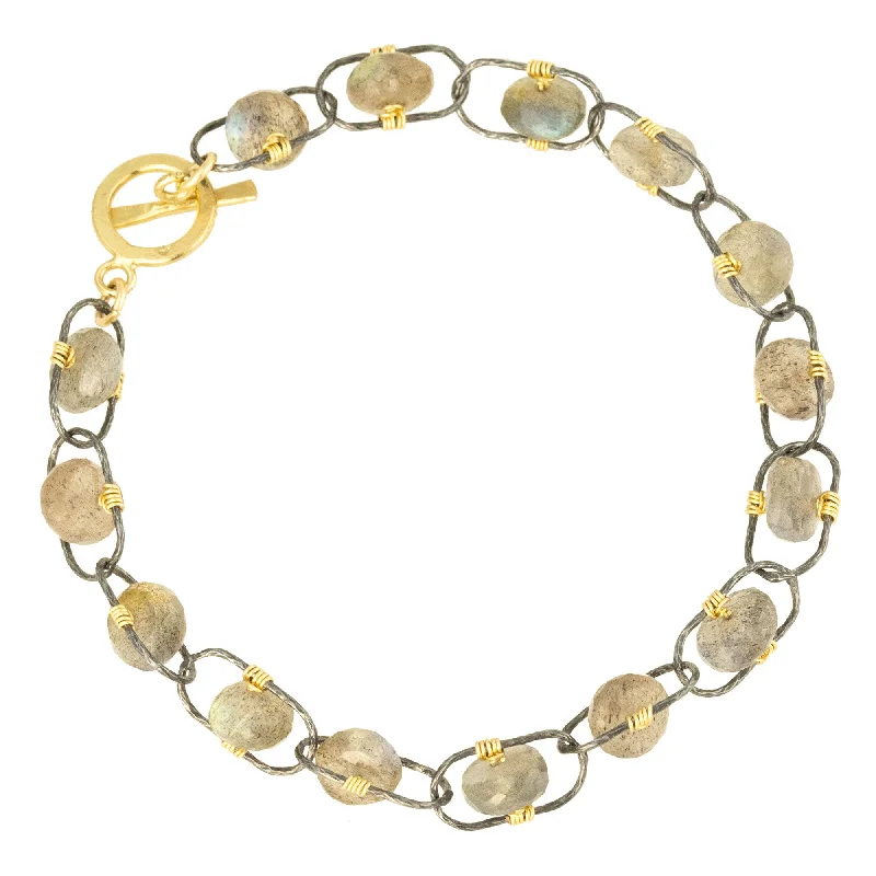 Elegant Designs, Unbeatable Discounts – Shop Jewelry Now Labradorite Link Bracelet - Oxidized Silver, 14k Gold Fill + Labradorite Elegant Designs, Unbeatable Discounts – Shop Jewelry Now Labradorite Link Bracelet - Oxidized Silver, 14k Gold Fill + Labradorite