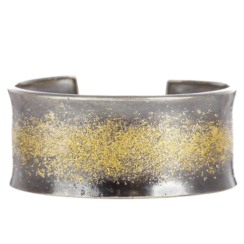 Luxury Meets Affordability – Jewelry Sale Now Live KMJ Staple Cuff - 22ky + Oxidized Silver Luxury Meets Affordability – Jewelry Sale Now Live KMJ Staple Cuff - 22ky + Oxidized Silver