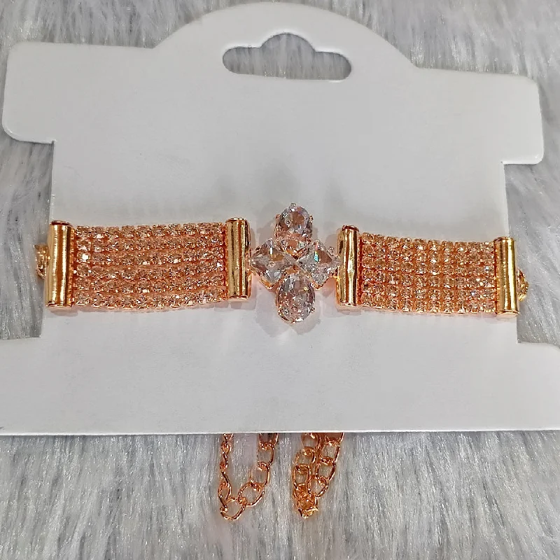 Shop Fine Jewelry With Amazing Deals Kriaa Austrian Stone Gold & Silver Plated Bracelet Shop Fine Jewelry With Amazing Deals Kriaa Austrian Stone Gold & Silver Plated Bracelet