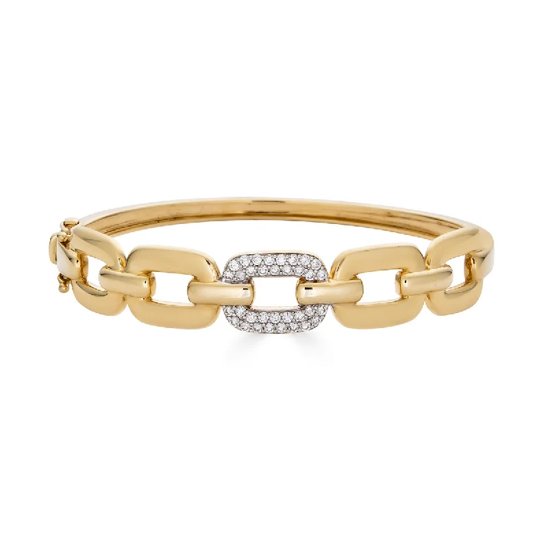 Affordable Luxury Jewelry For Every Occasion Gold Link Bangle