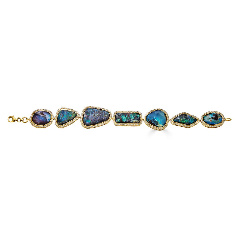 Trending Jewelry Now Available At Exclusive Prices Light Blue Australian Opal Bracelet Trending Jewelry Now Available At Exclusive Prices Light Blue Australian Opal Bracelet