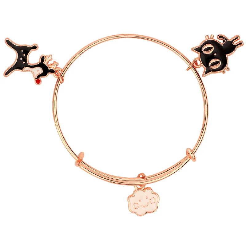 The Ultimate Jewelry Sale – Exclusive Styles At Great Prices Mahi Cat, Dog & Cloud Shapde Rose Gold Plated Enamel Work Charms Bracelet for Girls (BRK1100849Z) The Ultimate Jewelry Sale – Exclusive Styles At Great Prices Mahi Cat, Dog & Cloud Shapde Rose Gold Plated Enamel Work Charms Bracelet for Girls (BRK1100849Z)