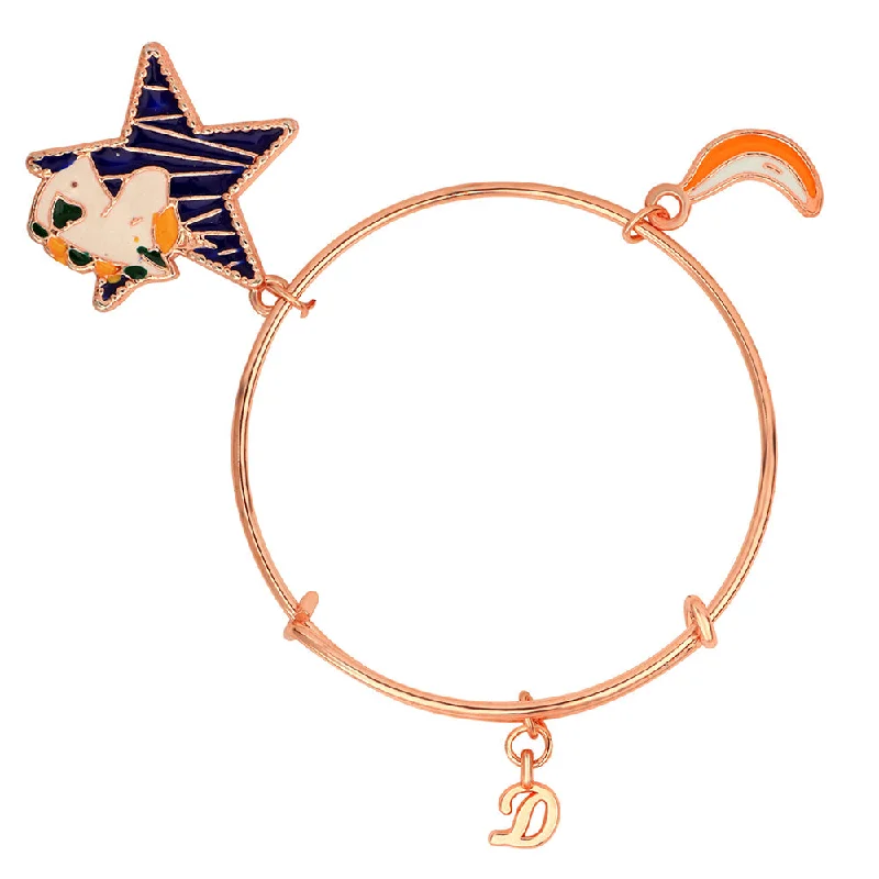 Chic And Stylish Jewelry At Discounted Prices Mahi D Letter Banana & Star Unicorn Shaped Charm Bracelet with Rose Gold Plated for Kids (BRK1100851Z) Chic And Stylish Jewelry At Discounted Prices Mahi D Letter Banana & Star Unicorn Shaped Charm Bracelet with Rose Gold Plated for Kids (BRK1100851Z)