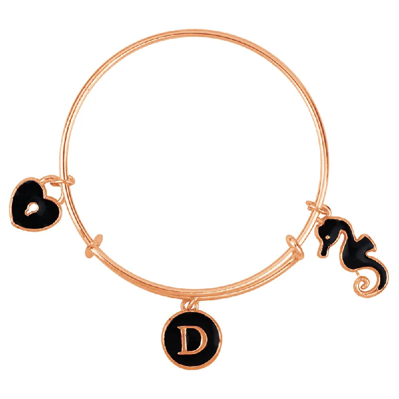 Elegant Jewelry, Exclusive Prices – Shop Now Mahi D Letter Lock & Sea Horse Shaped Rose Gold Plated Enamel Work Charms Kids Bracelets for Kids (BRK1100975Z) Elegant Jewelry, Exclusive Prices – Shop Now Mahi D Letter Lock & Sea Horse Shaped Rose Gold Plated Enamel Work Charms Kids Bracelets for Kids (BRK1100975Z)
