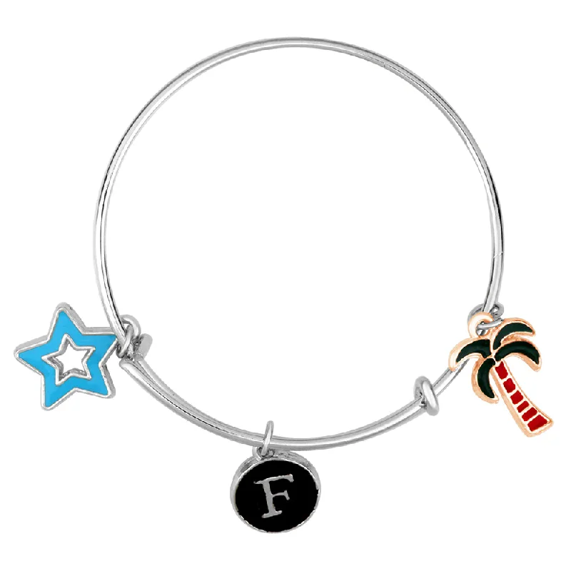 Timeless Jewelry At Special Discount Rates Mahi F Letter Star & Coconut Tree Shaped Enamel Work Charms Kids Bracelets for Kids (BRK1100962M) Timeless Jewelry At Special Discount Rates Mahi F Letter Star & Coconut Tree Shaped Enamel Work Charms Kids Bracelets for Kids (BRK1100962M)