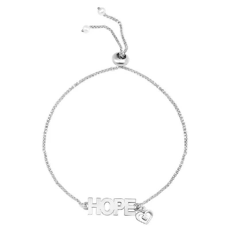 Best-Selling Jewelry Styles Now At Exclusive Discounts Mahi Inspirational Word Hope and Heart Adjustable Bracelet for Women (BR1100456R) Best-Selling Jewelry Styles Now At Exclusive Discounts Mahi Inspirational Word Hope and Heart Adjustable Bracelet for Women (BR1100456R)