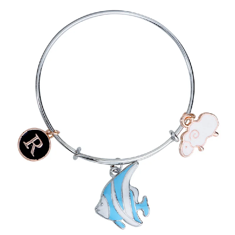 Get Ready To Sparkle – Special Jewelry Discounts Mahi R Letter Fish & Ship Shaped Rhodium Plated Enamel Work Charms Kids Bracelets for Kids (BRK1100935M) Get Ready To Sparkle – Special Jewelry Discounts Mahi R Letter Fish & Ship Shaped Rhodium Plated Enamel Work Charms Kids Bracelets for Kids (BRK1100935M)