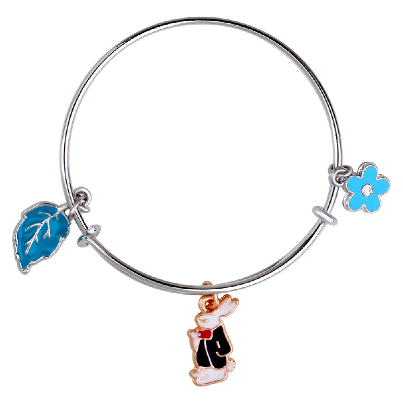 Buy More, Save More – Special Jewelry Discounts Mahi Rabit Floral & Leaf Shaped Enamel Work Charms Kids Bracelets for Girls (BRK1100953M) Buy More, Save More – Special Jewelry Discounts Mahi Rabit Floral & Leaf Shaped Enamel Work Charms Kids Bracelets for Girls (BRK1100953M)
