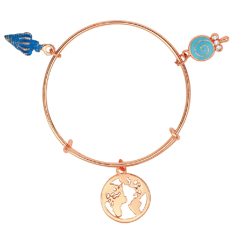 Shine Bright With Our Special Jewelry Promotions Mahi Rose Gold Plated 3 Wonderful and Colorful Meenakari Work Charms Kids Bracelets (BRK1100855Z) Shine Bright With Our Special Jewelry Promotions Mahi Rose Gold Plated 3 Wonderful and Colorful Meenakari Work Charms Kids Bracelets (BRK1100855Z)