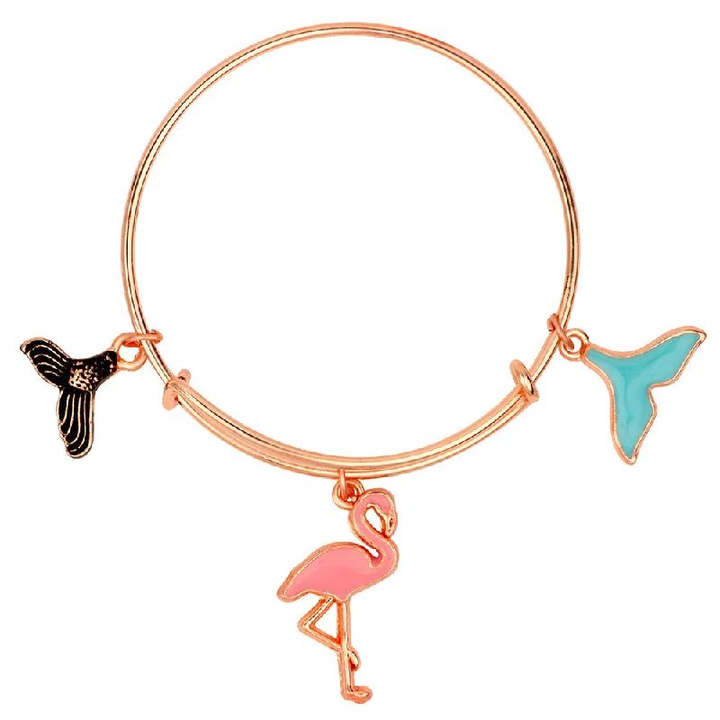 Accessorize For Less – Luxury Jewelry At Affordable Prices Mahi Rose Gold Plated 3 Wonderful and Colorful Meenakari Work Charms Kids Bracelets (BRK1100866Z) Accessorize For Less – Luxury Jewelry At Affordable Prices Mahi Rose Gold Plated 3 Wonderful and Colorful Meenakari Work Charms Kids Bracelets (BRK1100866Z)